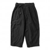 Porter Classic-MOLESKIN CHINESE PANTS - Black