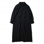 Porter Classic-WHEATHER LONG COAT - Black