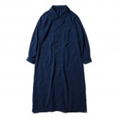 Porter Classic-WHEATHER LONG COAT - Blue
