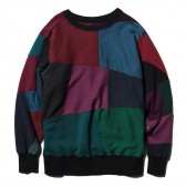 Rebuild by Needles - Sweat Shirt -> Crew Neck Sweat Shirt - Charcoal Dye