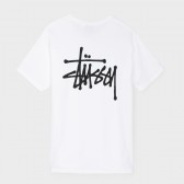 STUSSY-Basic Stussy Tee - White