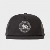 STUSSY-Stussy Dot Trucker Cap - Black