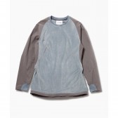 and wander-fleece base T - Gray