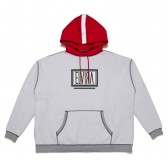 ELVIRA-INSIDE OUT HOODY - Grey