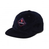 BEDWIN-CORDUROY 6 PANEL BASABBL CAP 「GREG」 - Navy