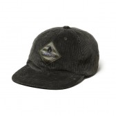 BEDWIN-CORDUROY 6 PANEL BASABBL CAP 「GREG」 - Olive