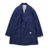 BEDWIN-DENIM SHOP COAT FD 「BASQUIAT」 - Indigo