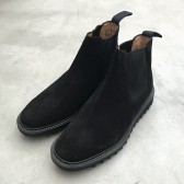 COMOLI-CHEANEY 別注 チェルシーブーツ - Black