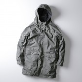 CURLY-REV BRIGHT HOODIE COAT