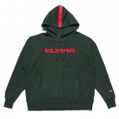 ELVIRA-BREAK REVERSE WEAVE HOODY - Forest