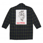 ELVIRA-EXPLODE&RELOAD BIG COAT - Navy Check