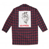 ELVIRA-EXPLODE&RELOAD BIG COAT - Red Check