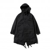 ENGINEERED GARMENTS-Highland Parka - Cotton Double Cloth - Black