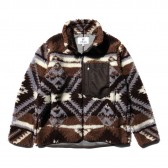HABANOS-RETRO BOA BLOUSSON - Brown
