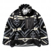 HABANOS-RETRO BOA BLOUSSON - Charcoal Black
