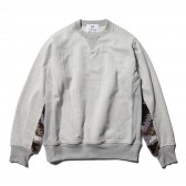 HABANOS-RETRO PILE SWEAT SHIRTS - Brown