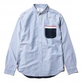 HABANOS-TILDEN KNIT B.D SHIRTS - Navy