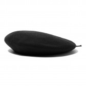 Porter Classic-WOOL BERET - Black
