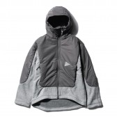 and wander-twill fleece jacket - Gray