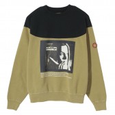 C.E : CAV EMPT-ROUND SHOULDER CREW NECK - Brown