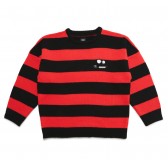 ELVIRA-BORDER SWEATER - Orange