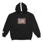 ELVIRA-TREE CAMO BOX HOODY - Black