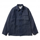 ENGINEERED GARMENTS-EG Workaday Utility Jacket - 12oz Denim - Indigo