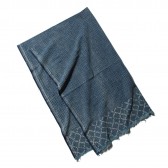Porter Classic-COTTON STOLE - Blue