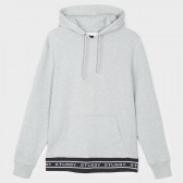 STUSSY-Jacquard Rib Hood - Grey Heather