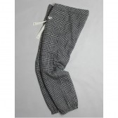 MOUNTAIN RESEARCH-W Face Pants - White × Black