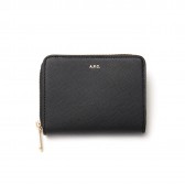 A.P.C.-PORTEFEUILLE COMPACT 18PC - Black