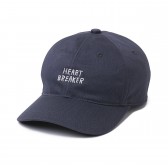 BEDWIN-6 PANEL BASEBALL CAP 「GREG」 - Black