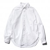 ENGINEERED GARMENTS-19th BD Shirt - Superfine Poplin - White