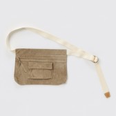 Hender Scheme-waist belt bag wide - Beige