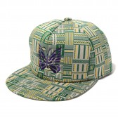 Needles - Trucker Cap - Poly Jacquard : Block - Ivy:Grn:Ylw