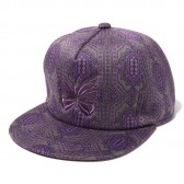 Needles - Trucker Cap - Poly Jacquard : Geometric - Charcoal:Purple