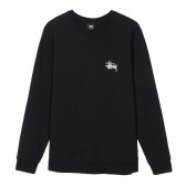 STUSSY-Basic Stussy Crew - Black