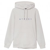 STUSSY-Helvetica Spread App Hood - Fog