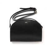 A.P.C.-ハーフムーンバッグ - Black