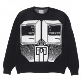 C.E : CAV EMPT-MD LINKED KNIT - Black