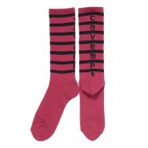 C.E : CAV EMPT-STRIPE SOCKS - Pink