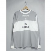 MOUNTAIN RESEARCH-Motocross Jersey - GRY × WHT × GRY