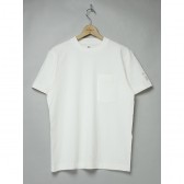 MOUNTAIN RESEARCH-PKT. Tee - White