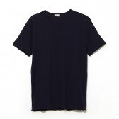 NAISSANCE-COTTON SILK T-SHIRT - Navy