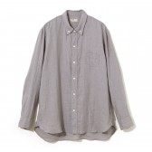 NAISSANCE-LINEN B.D SHIRT - Gray