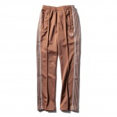 Needles - Narrow Track Pant - Poly Smooth - Brown