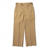 Needles - Side Tab Trouser - Pe:R:Pu Twill - Camel