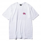 STUSSY-Checkers Tee - White