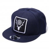 South2 West8 - Baseball Cap - Emblem - Black