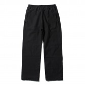 AURALEE-STAND-UP WIDE PANTS - Black